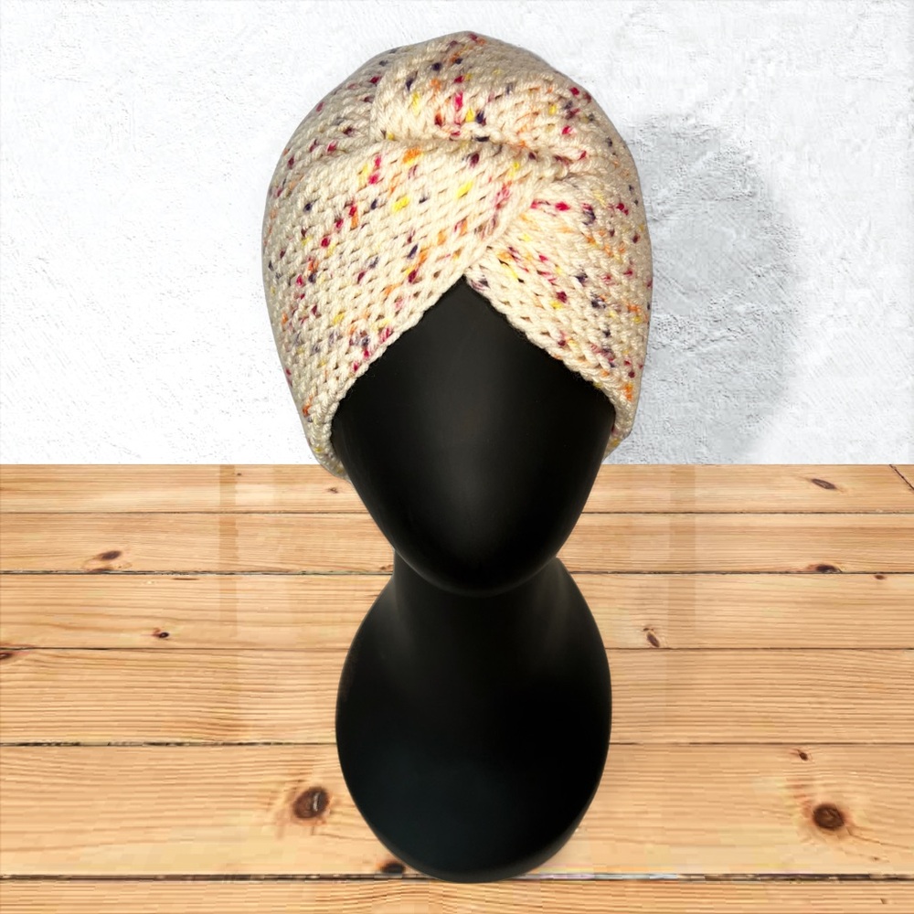 Handmade Knit Twist Ear Warmers | Cozy & Versatile | Adult Women's